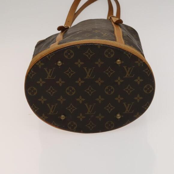 LOUIS VUITTON Monogram Bucket GM Shoulder Bag M42236 - Picture 9 of 12